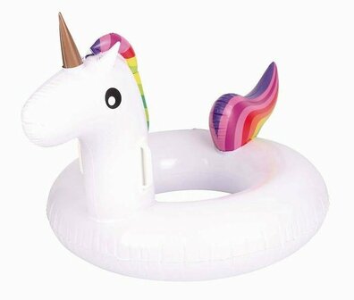 Opblaasbare unicorn zwemband 