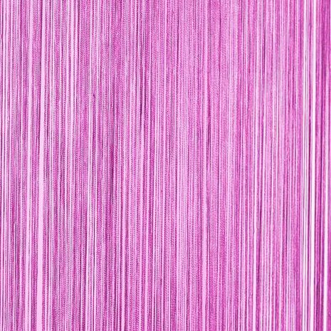 Frusqo draadjesgordijn violet 100x250cm