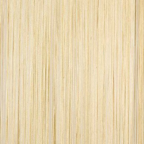 Frusqo draadjesgordijn beige 100x250cm